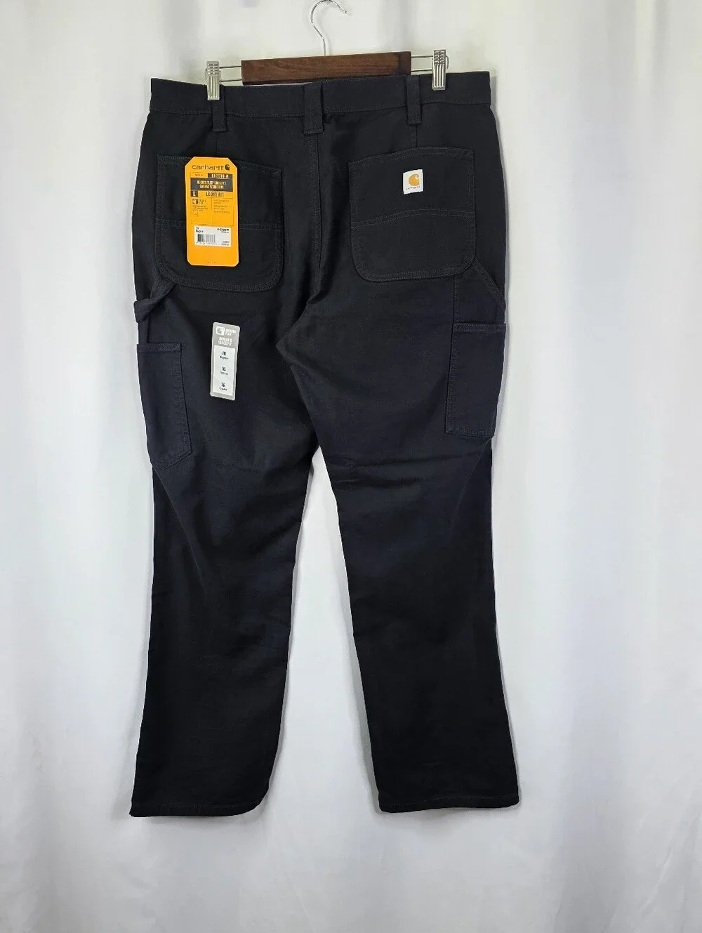 Carhartt Womens Size 16 Rugged Flex Straight Loose Fit Canvas Work Pants Regular